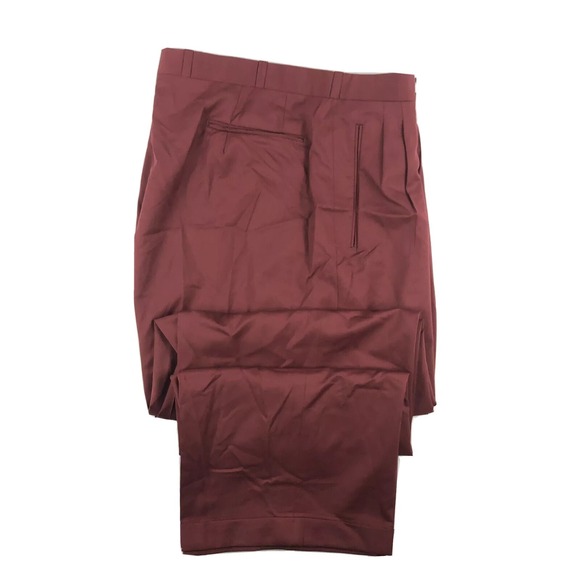 CELEBRITY BESPOKE SHAQUILLE O NEAL RED WOOL PANTS FROM CHAMPIONSHIP 2006